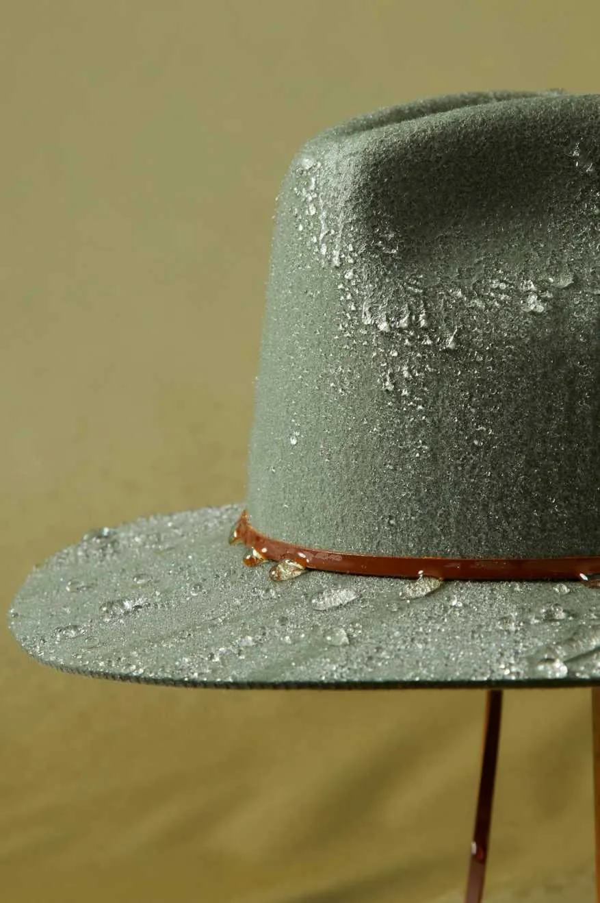 Wesley WTHR GUARD™ Packable Fedora - Light Moss