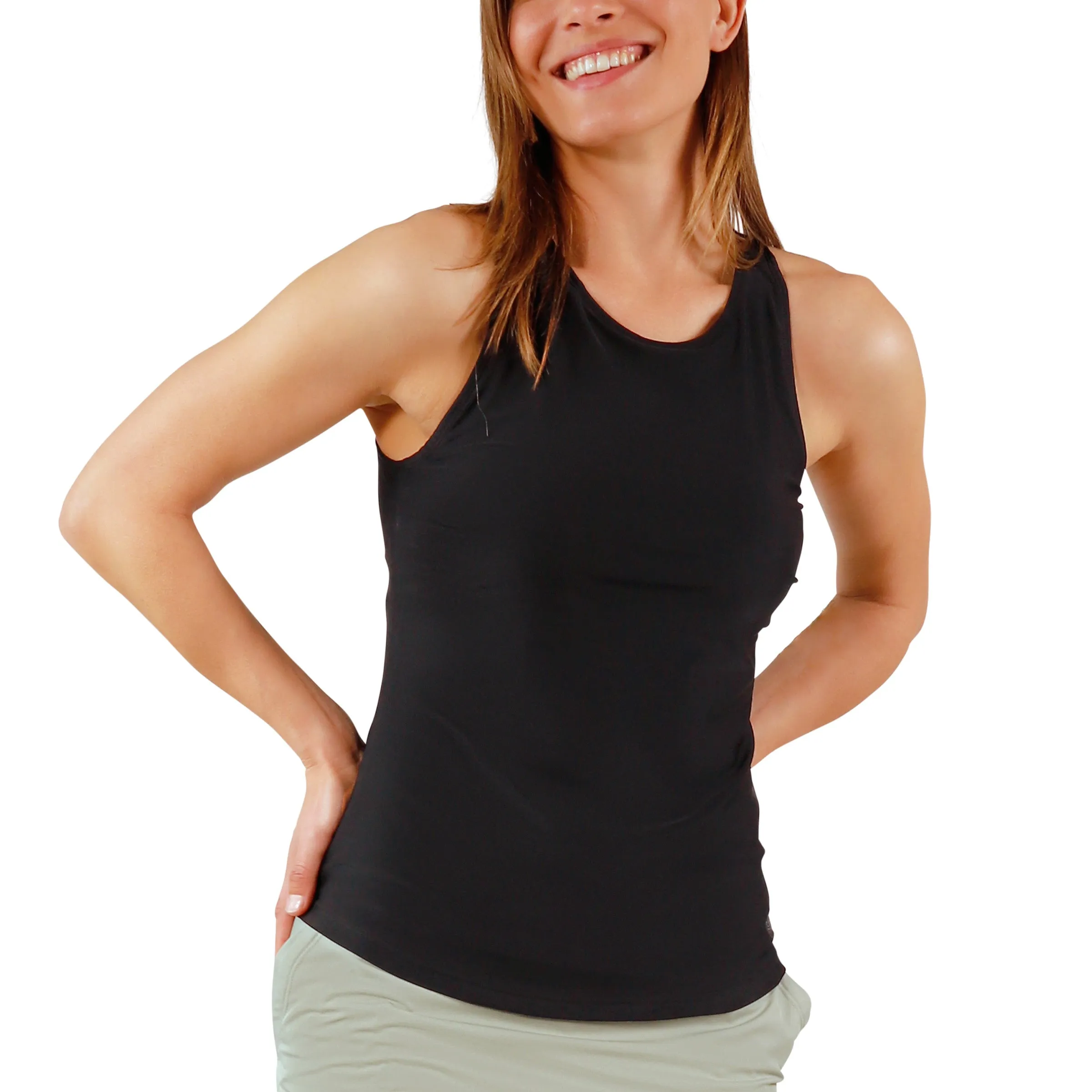 Women's High Neck Tankini